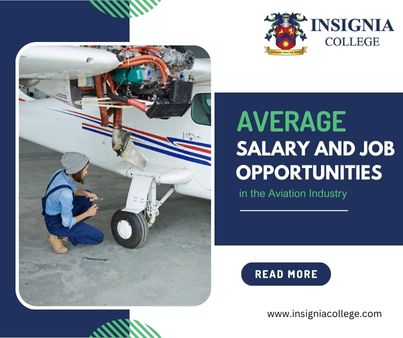 average salary and job opportunities in the aviation industry